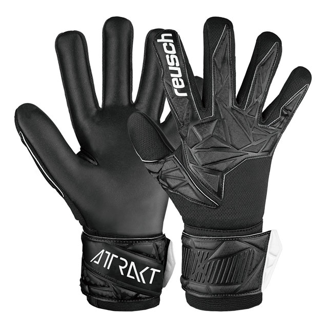 ロイシュ サッカー キーパーグローブ アトラクト インフィニティ NC ブラック ゴールキーパー用品 【reusch】 5460725-7700 ※返品・交換・キャンセル不可商品