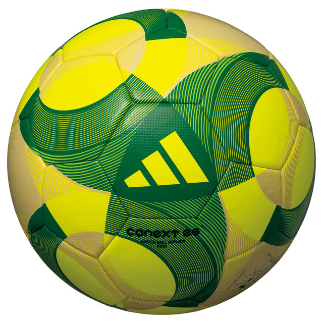 アディダス サッカーボール コネクト25 キッズ 4号球 イエロー サーマルボンディング JFA検定球 （adidas2025bal） ADF400Y