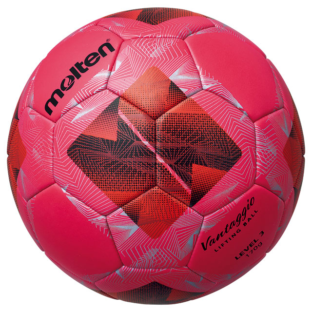 モルテン サッカー フットサル ヴァンタッジオ リフティングボール LEVEL3 レッド トレーニング F0N9190RR
