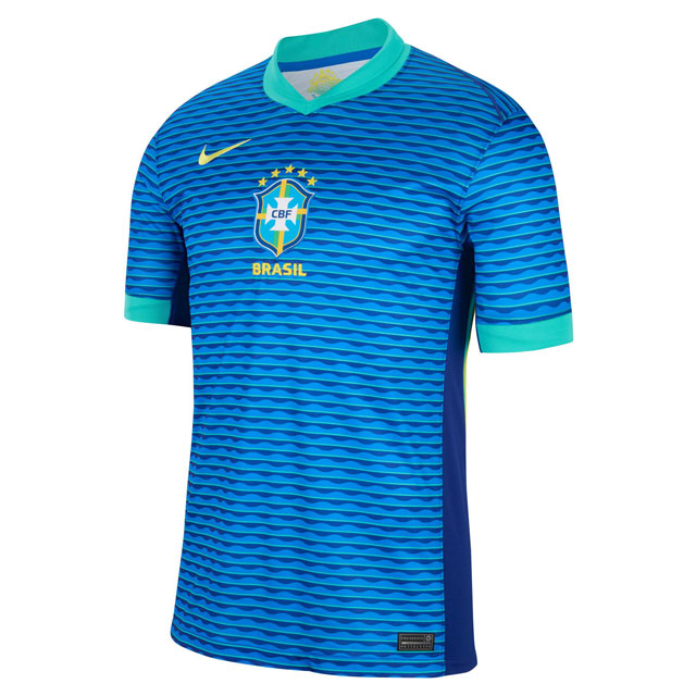 35％OFF！ ナイキ サッカー レプリカユニフォーム ブラジル代表 CBF 24シーズン スタジアム アウェイ ジャージー S/S ブルー 【NIKE2024SU】 FJ4283-458
