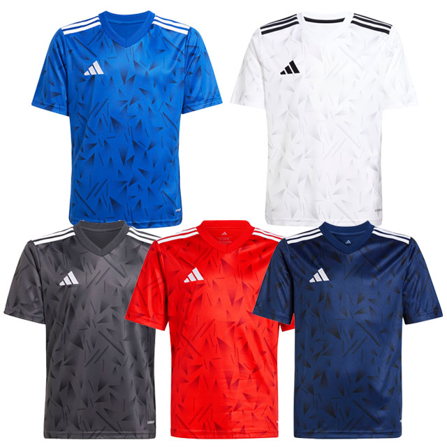 アディダス サッカー フットサル ジュニア 51 チームアイコン25 シャツ キッズ 半袖 Tシャツ プラクティスシャツ adidas2025SS KQL01